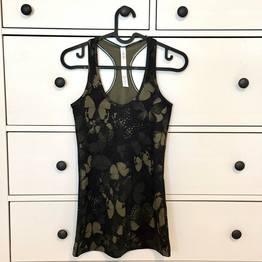 Lululemon butterfly racer back tank